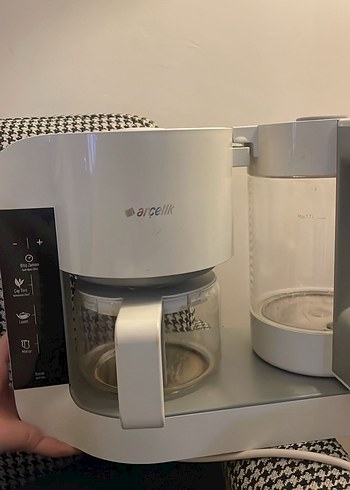 Arçelik Beyaz ve Gri Çay Makinesi - Görsel 2
