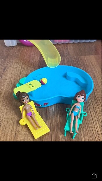Polly Pocket Polly pocet havuz keyfi