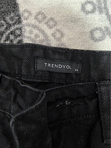 Trendyol & Milla trendyol boyfriend siyah pantolon
