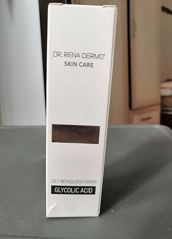 Diğer Dr rena beyazlatıcı krem