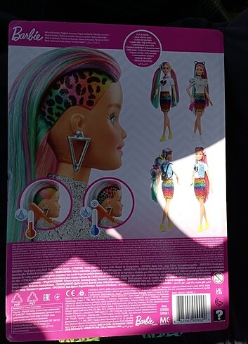Barbie Barbie leopar bebek orjinal ürün