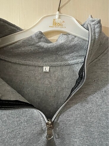 l Beden Fermuarlı sweat