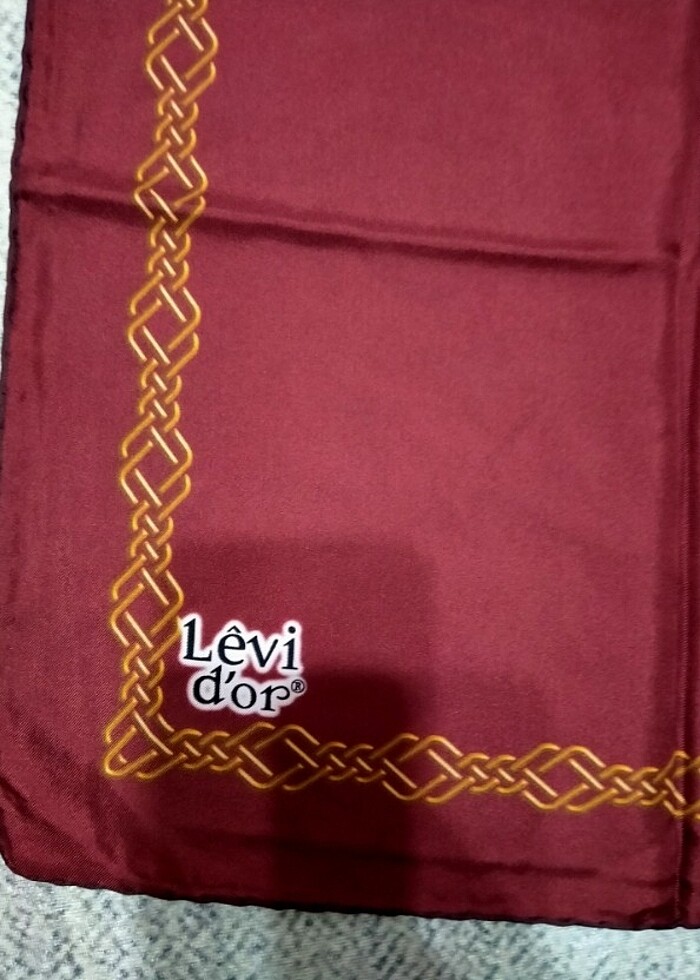 Levidor  twill ipek eşarp  - Görsel 2