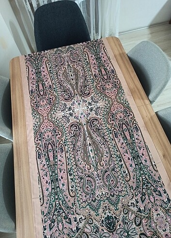 Etro desen pamuklu soft şal pudra