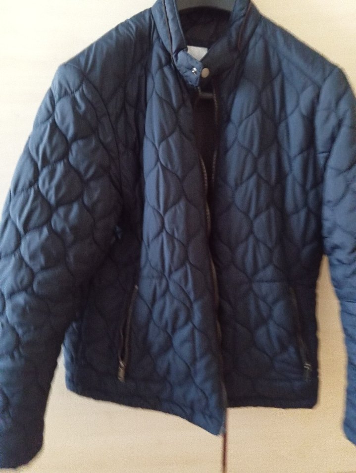 koyu lacivert mont - Görsel 2