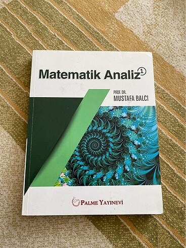 Matematik analiz Mustafa balcı