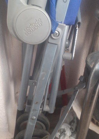 Koyu Mavi Bebek Arabası - Görsel 9