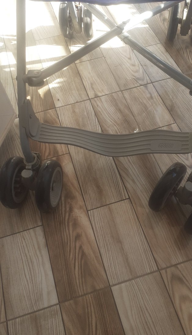 Koyu Mavi Bebek Arabası - Görsel 4