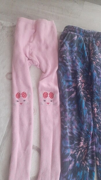 Kilotlu çorap  havlulu kalın pantlun yurt dışı cepli pantolun fi - Görsel 2