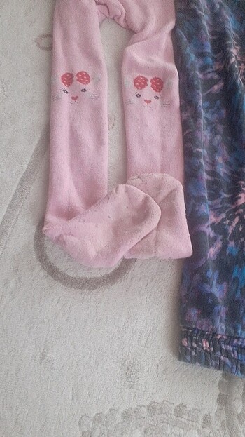 Kilotlu çorap  havlulu kalın pantlun yurt dışı cepli pantolun fi - Görsel 4