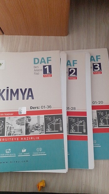 Birey Ders Anlatım föy Kimya Biyoloji Fizik Geometri