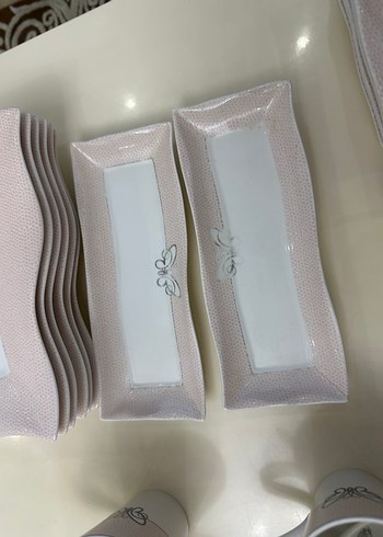 Modern Klasik Beyaz 26 parça Karaca kahvaltı seti - Görsel 4