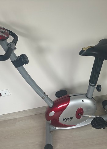 Beden Kırmızı Gri Volt BS-101 Egzersiz Bisikleti