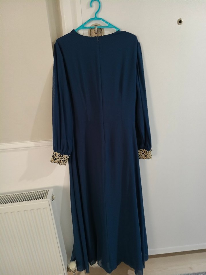 abiye elbise tesettür - Görsel 3