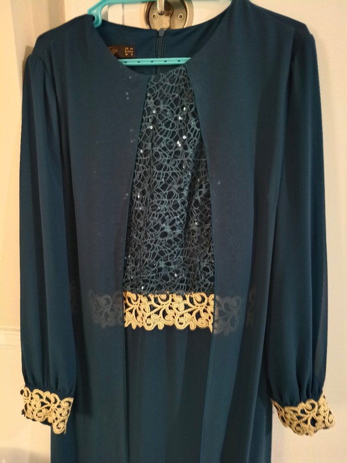 abiye elbise tesettür - Görsel 2