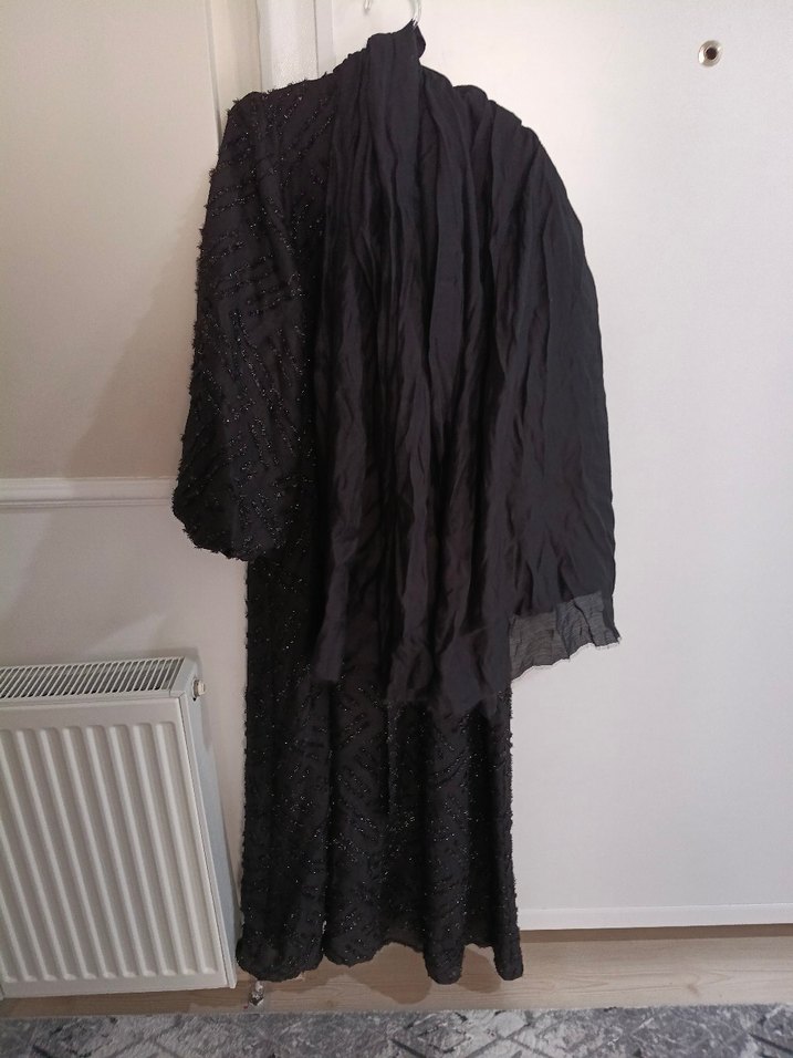 sade şık abiye elbise - Görsel 3