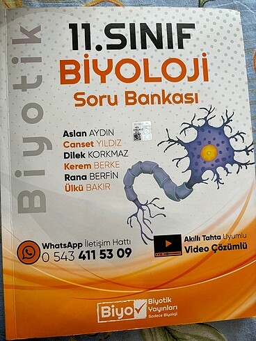 11.sınıf biyotik soru bankası