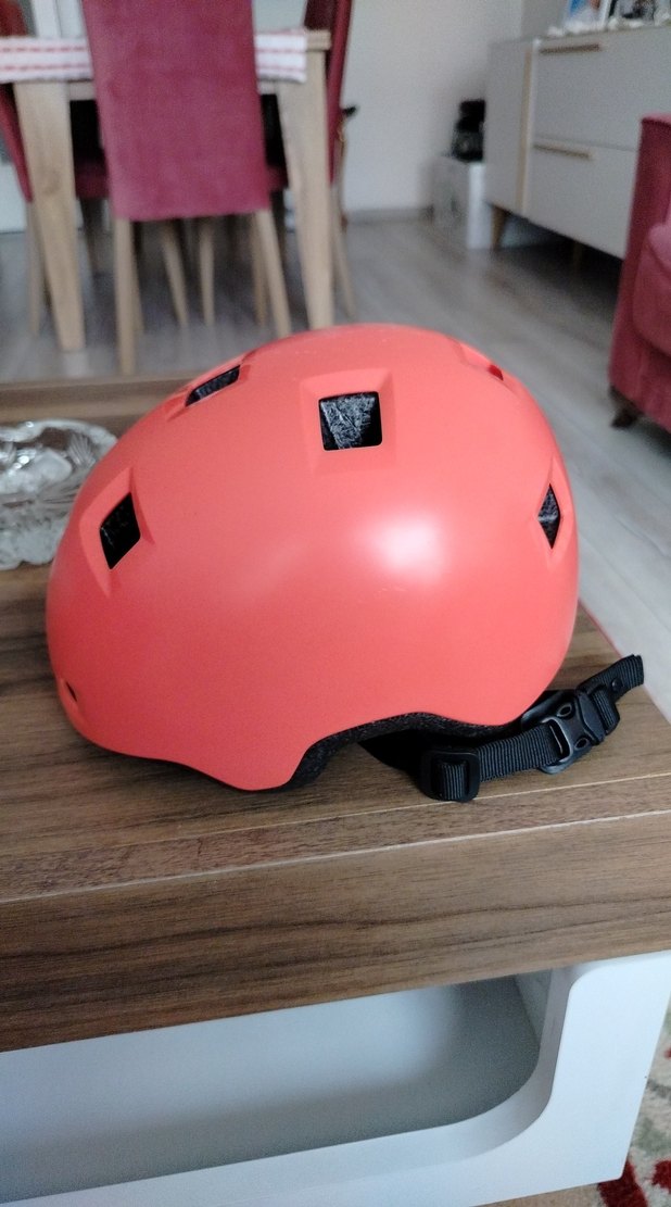 Pembe Renkli Biker Motosiklet Kaskı - Görsel 2