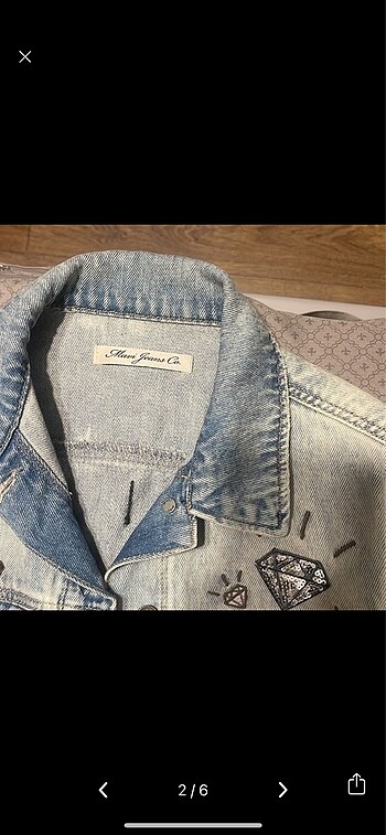 Mavi Jeans mavi kot ceket