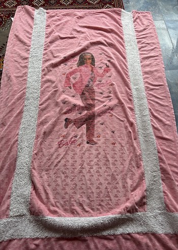 Pembe Baskılı Çocuk Battaniyesi - Görsel 2