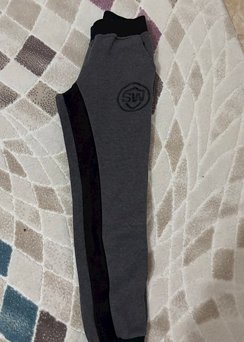 Gri Erkek  Fermuarlı Eşofman Altı - Görsel 2