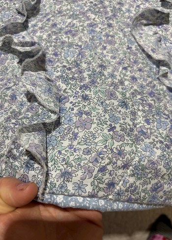 Mavi Batik Desenli Yatak Örtüsü - Görsel 5