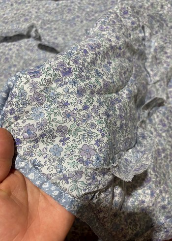 Mavi Batik Desenli Yatak Örtüsü - Görsel 8