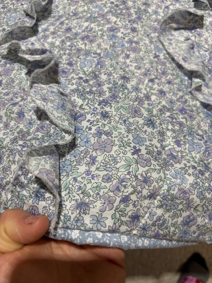 Mavi Batik Desenli Yatak Örtüsü - Görsel 5