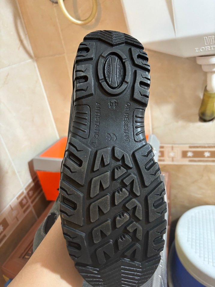 Gri Erkek Outdoor Ayakkabı Cırt Cırtlı - Görsel 4