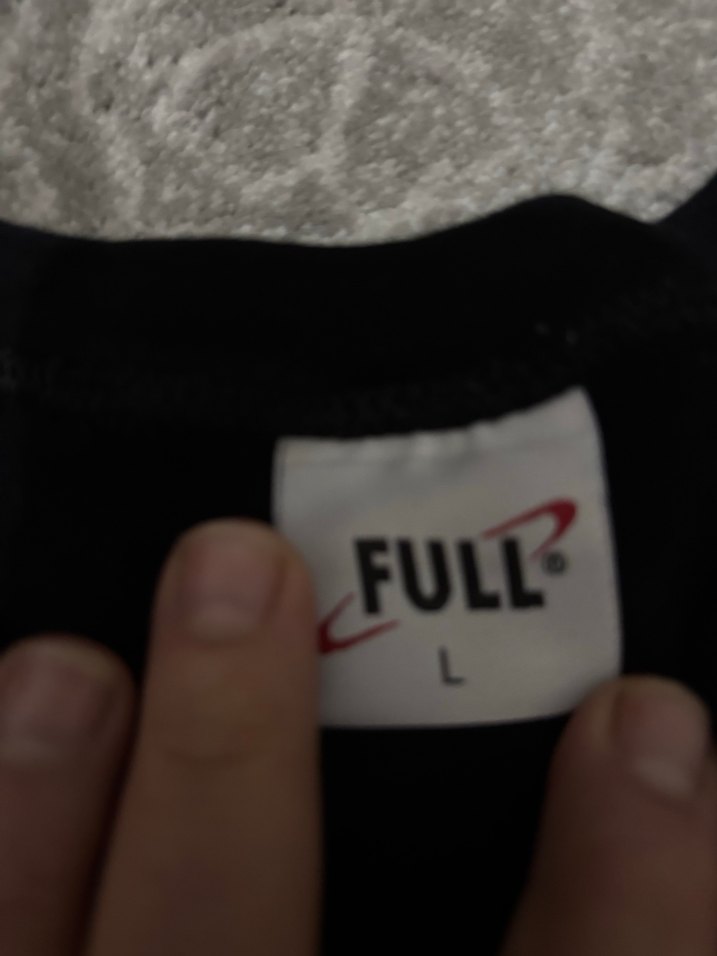 Siyah Goth Baskılı Tişört - Görsel 3