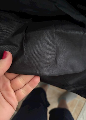 Kolsuz Siyah Mini Ceket - Görsel 5