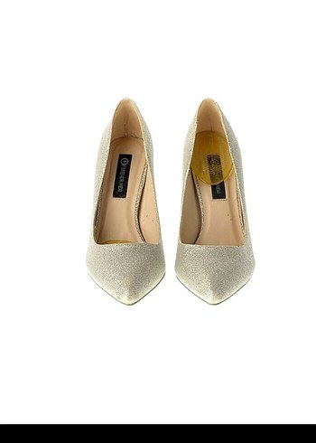 Beyaz Simli Stiletto - Görsel 3