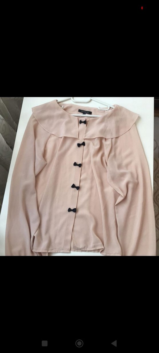 İpekyol pudra rengi gömlek - Görsel 2