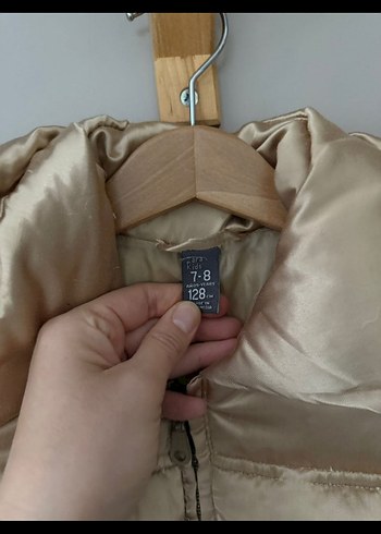 Kız Çocuk Gold renk Mont - Görsel 5
