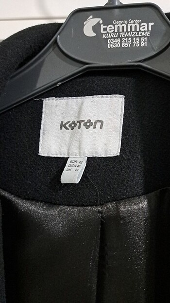 42 Beden Koton Kaşe Kaban