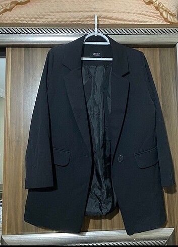 Siyah blazer ceket 