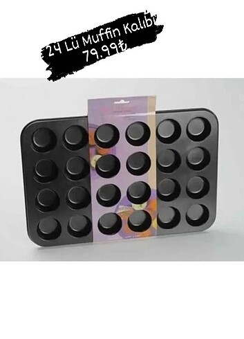 24 lü muffin kalıbı