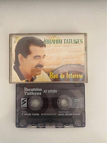 ibrahim tatlıses ben de isterem kaset