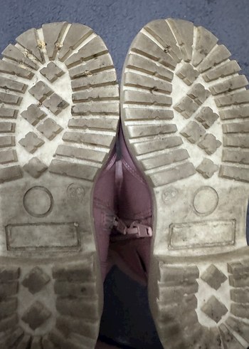 Pembe Süet Kürklü Kız Botları - Görsel 4