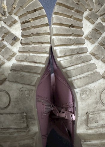 Pembe Süet Kürklü Kız Botları - Görsel 5