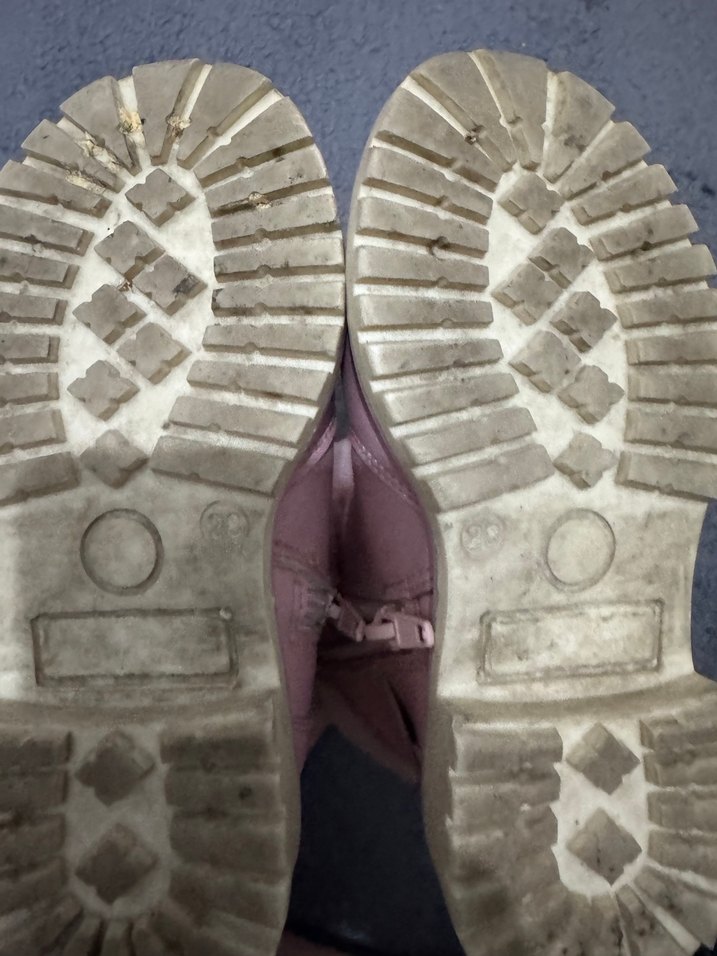 Pembe Süet Kürklü Kız Botları - Görsel 4