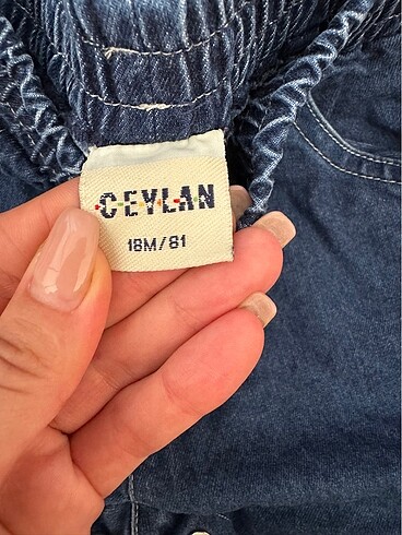 Ceylan kot pantolon