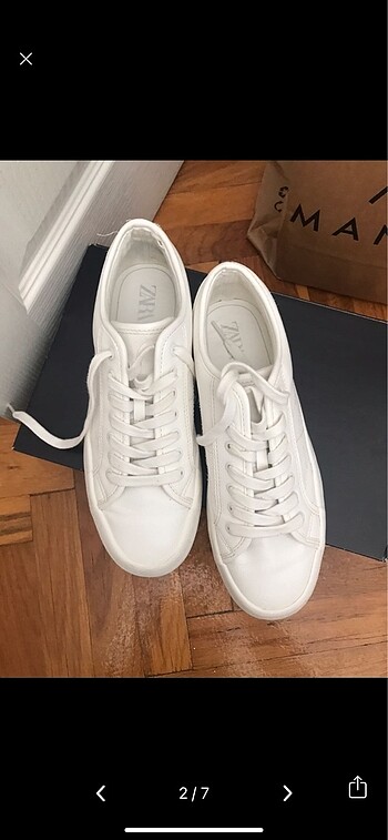 Zara Zara Beyaz spor ayakkabı