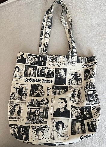 Stranger things tote bag 