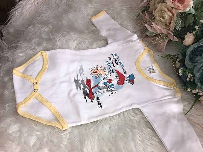 Diğer Bebek çıtçıtlı body