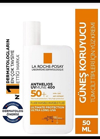 La Roche Posay güneş kremi 