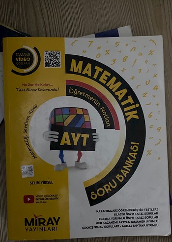 Miray Yayınları Matematik AYT Soru Bankası