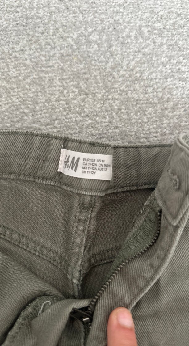 Gri kız çocuk Mini Şort - Görsel 3