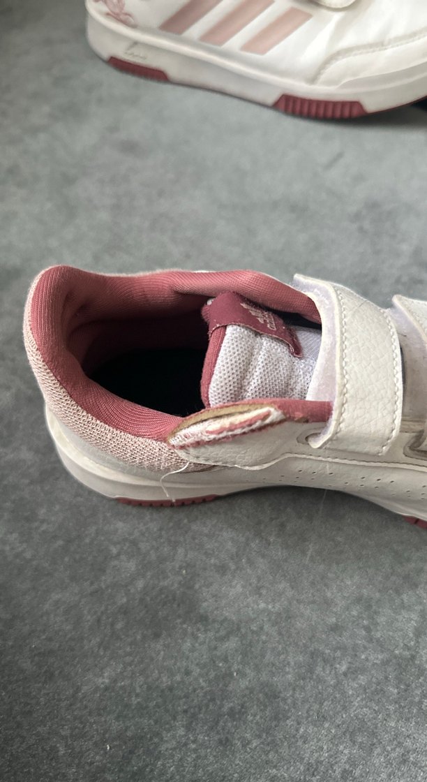 Kız Çocuk Pembe Cırt Cırtlı Spor Ayakkabı - Görsel 3