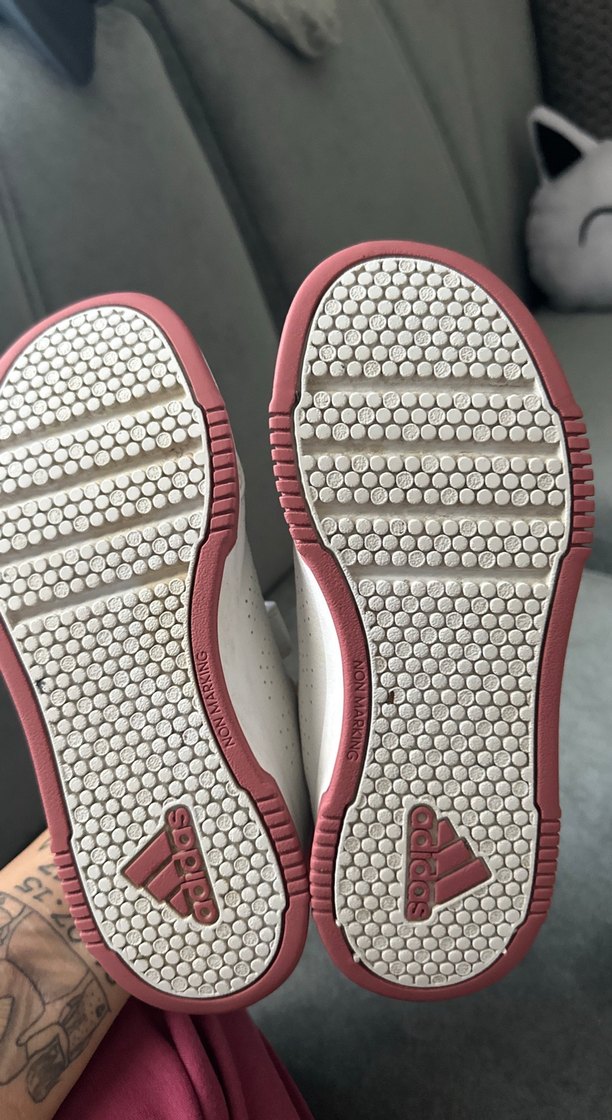 Kız Çocuk Pembe Cırt Cırtlı Spor Ayakkabı - Görsel 5